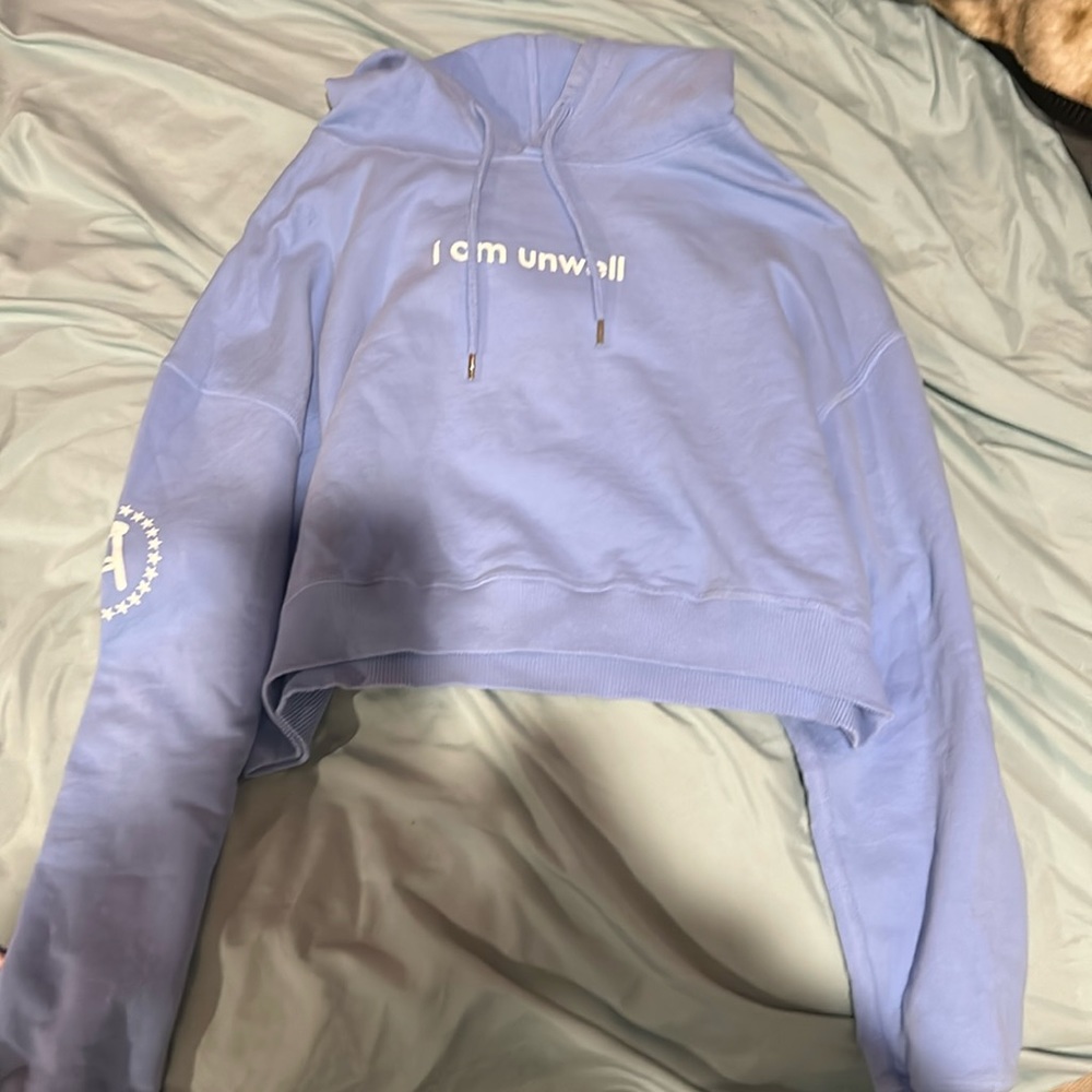 Call her daddy cropped sweatshirt